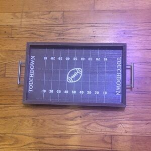 Football Field Serving Tray